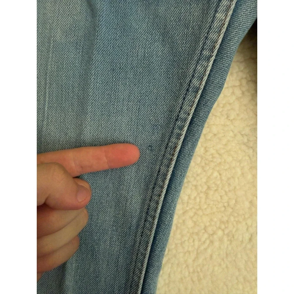 Vintage Levis 517 Bootcut Jeans Mens 32x31 Fits 30x30 Orange Tab USA 80s Blue